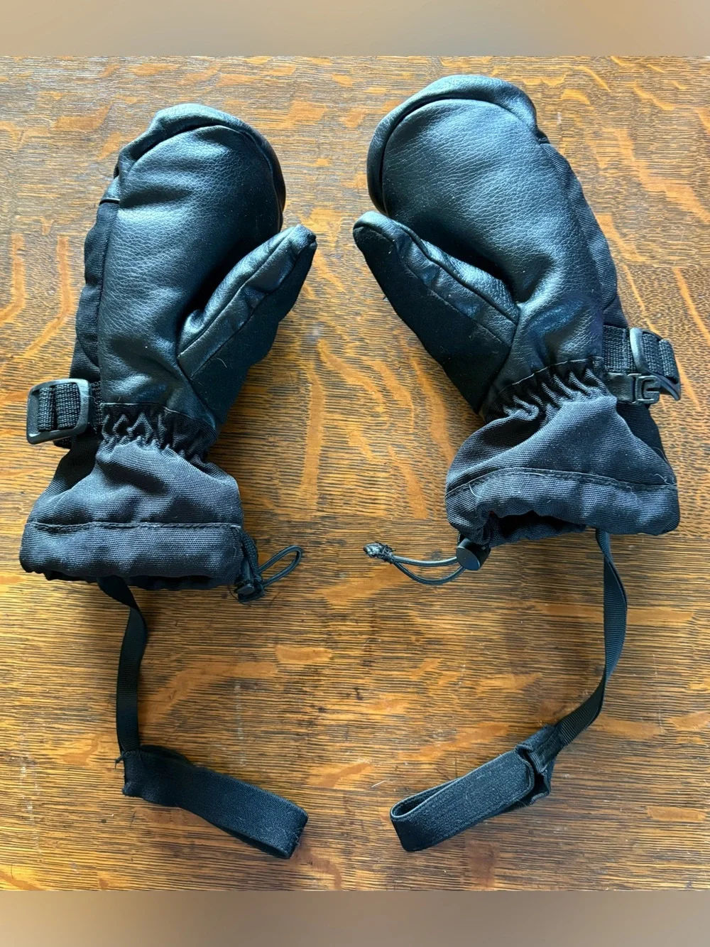 REI Co-op Child Kids Black Winter Ski Snowboard Mittens Small